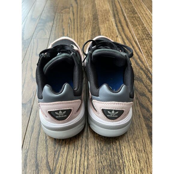Adidas Falcon Black and Pink Kylie Jenner Shoes Size 7 Great Condition - Picture 6 of 10